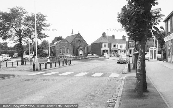 Photo of Willerby, The Roundabout c.1965
