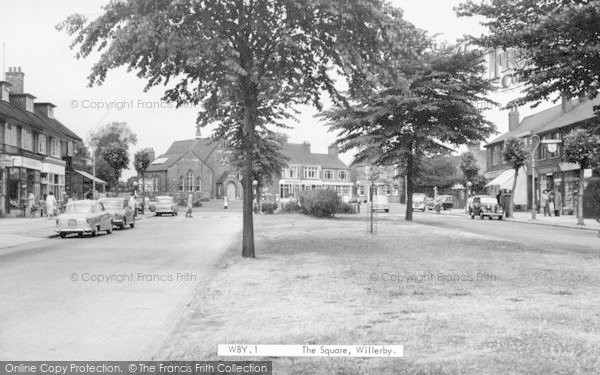 Photo of Willerby, The Square c.1960