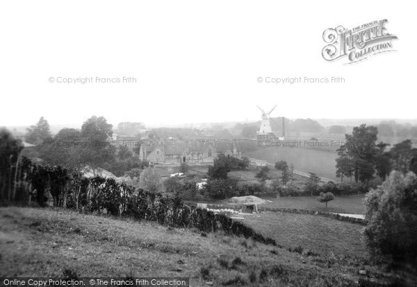 Photo of Willesborough, The Windmill And Schools 1909