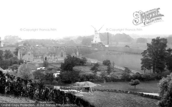 Photo of Willesborough, The Windmill And Schools 1909
