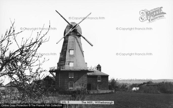Photo of Willesborough, The Windmill c.1960