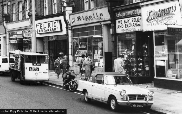 Photo of Willesden, Milk Float, Walm Lane c.1965