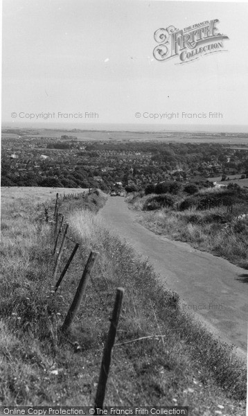 Photo of Willingdon, Road To The Downs c.1960