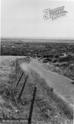 Road To The Downs c.1960, Willingdon
