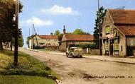 Willingham, High Street c.1955, Willingham By Stow