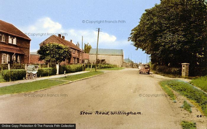 Photo of Willingham, Stow Road c.1960