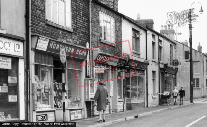 Photo of Willington, High Street Shops c.1960
