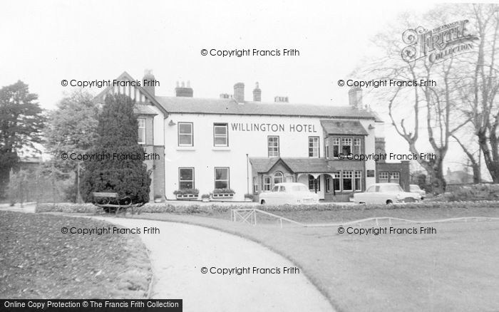 Photo of Willington, The Hotel c.1960