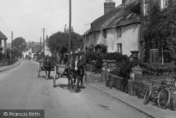 Horse And Cart, Long Street 1929, Williton