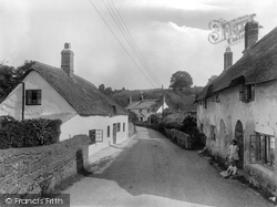 Old Cottages, Bridge Street 1929, Williton