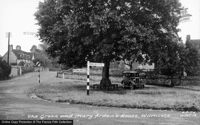 Photo of Wilmcote, Green And Mary Arden's House c.1955