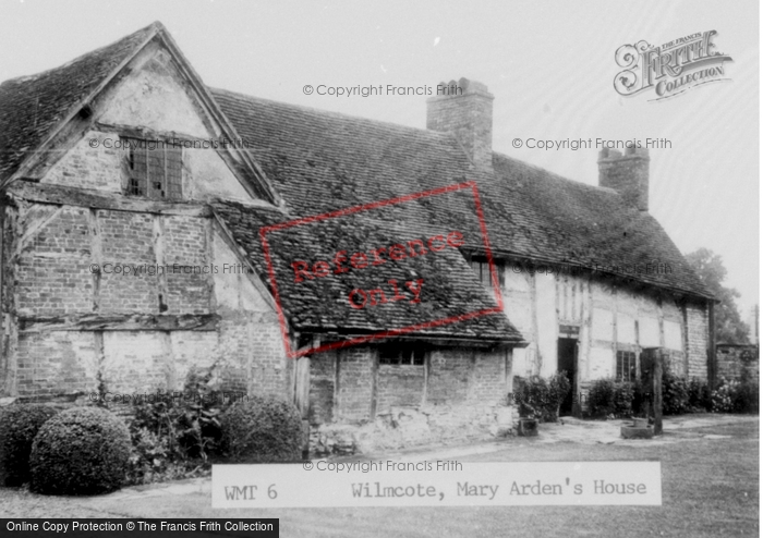 Photo of Wilmcote, Mary Arden's House c.1955