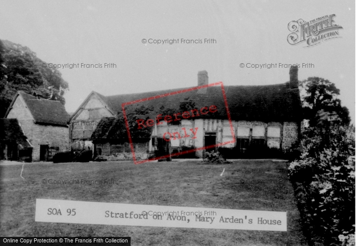 Photo of Wilmcote, Mary Arden's House c.1955