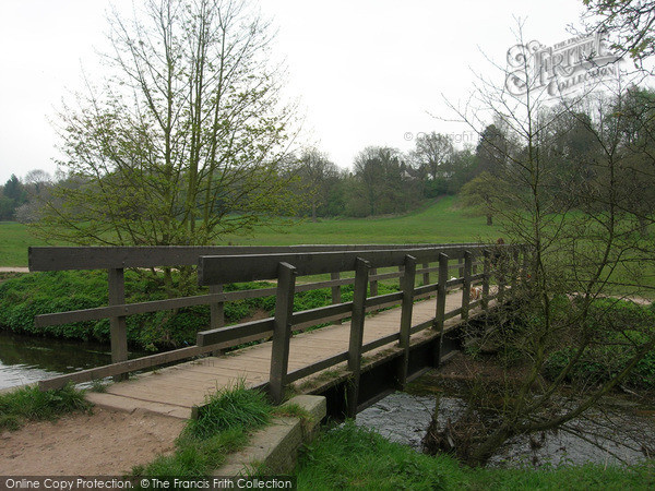 Photo of Wilmslow, Footbridge In The Carrs 2005