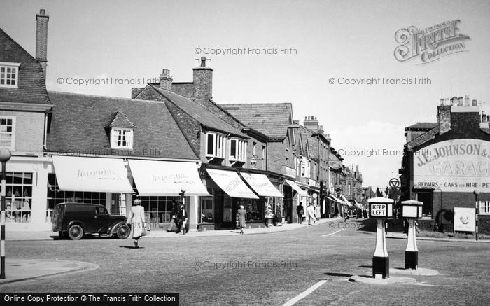 Photo of Wilmslow, Grove Street c.1955