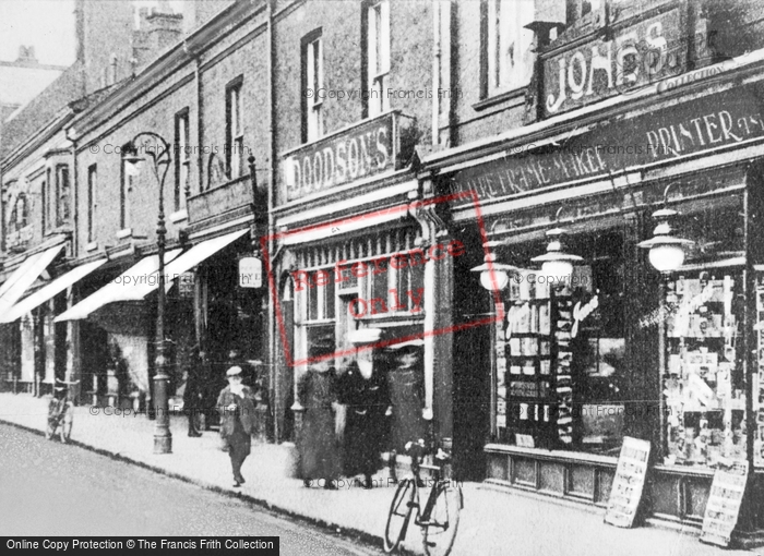 Photo of Wilmslow, Grove Street, From Bank Square c.1900