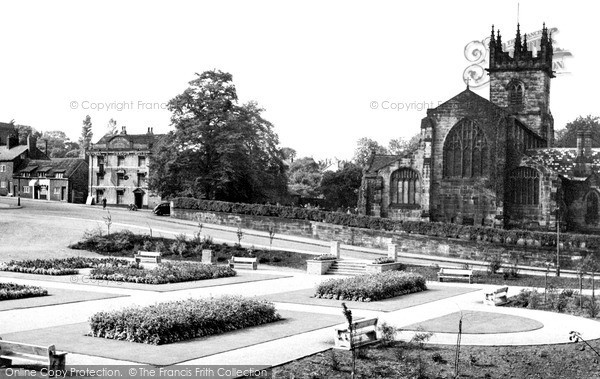 Photo of Wilmslow, Memorial Gardens c.1955