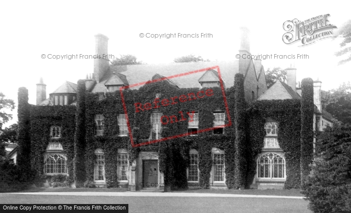 Photo of Wilmslow, Pownall Hall 1897