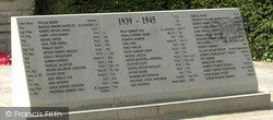 Second World  War Memorial 2005, Wilmslow