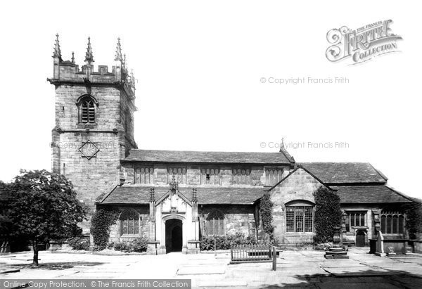 Photo of Wilmslow, St Bartholomew's Church From The South 1896