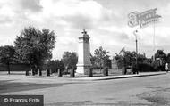 The War Memorial c.1955, Wilmslow