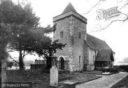 St Michael's Church c.1955, Wilsford
