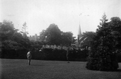 Castle And St Cuthbert's Church 1891, Wilton