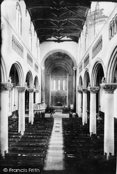 Church From The Gallery 1887, Wilton