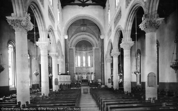 Photo of Wilton, Church Interior 1919