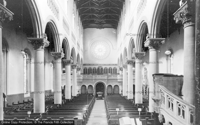 Photo of Wilton, Church Interior, The Chancel c.1950