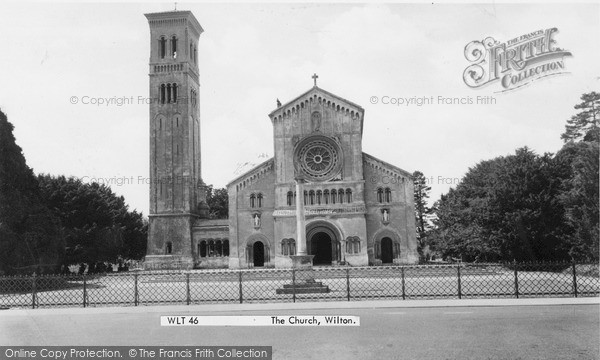 Photo of Wilton, Church Of St Mary And St Nicholas c.1955