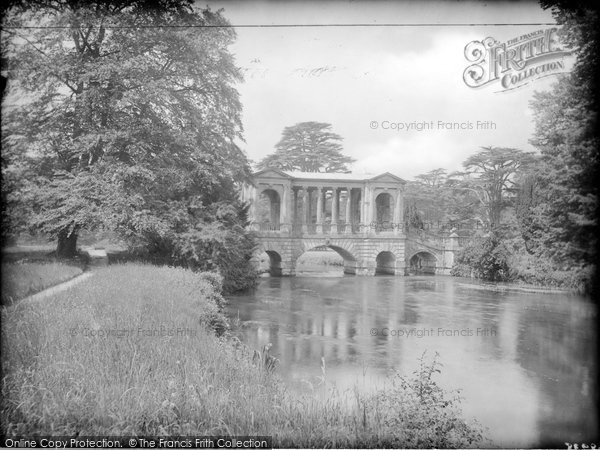 Photo of Wilton, Palladian Bridge In Park 1919