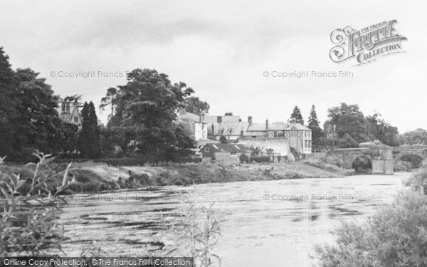 Photo of Wilton, The River Wye c.1955