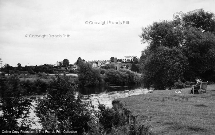 Photo of Wilton, The River Wye c.1955