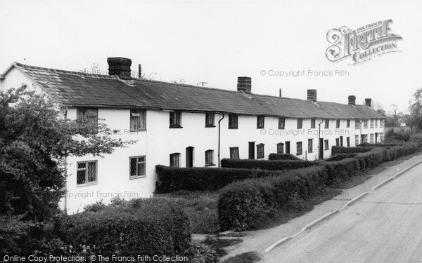 Photo of Wimbish, Old Cottages c.1960