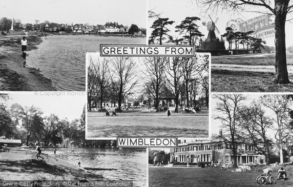 Photo of Wimbledon, Composite c.1955