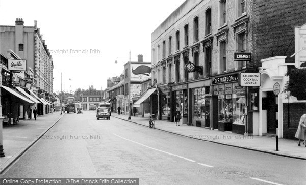 Photo of Wimbledon, High Street 1959