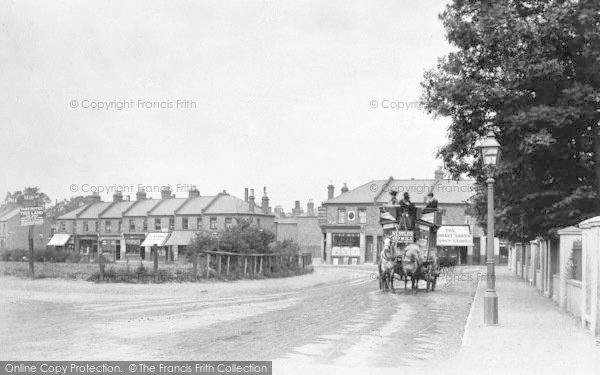 Photo of Wimbledon, Horse Bus In Garratt Lane At Junction With Wimbledon Road 1900