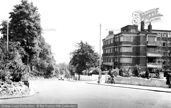 Photo of Wimbledon, Wimbledon Hill Road c.1955