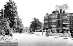 Wimbledon, Wimbledon Hill Road c1955