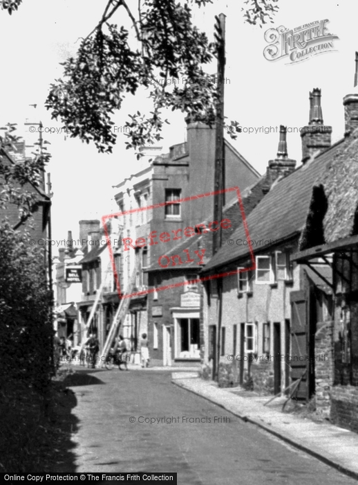 Photo of Wimborne, Dean's Court Lane c.1955