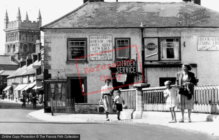 Photo of Wimborne, East Brook c.1955