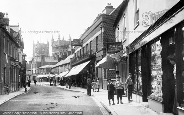Photo of Wimborne, East Street 1904