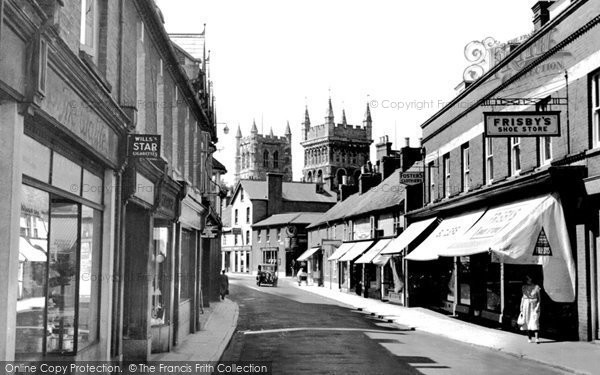 Photo of Wimborne, East Street c.1955