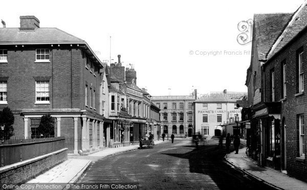 Photo of Wimborne, High Street 1892