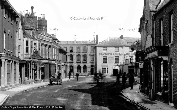 Photo of Wimborne, High Street 1892
