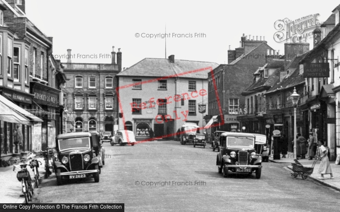 Photo of Wimborne, High Street 1936