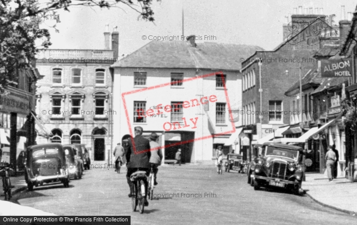 Photo of Wimborne, High Street c.1955