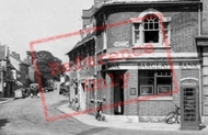 Wimborne, King's Head c.1955, Wimborne Minster