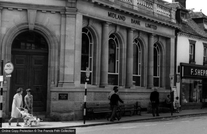Photo of Wimborne, Midland Bank c.1965
